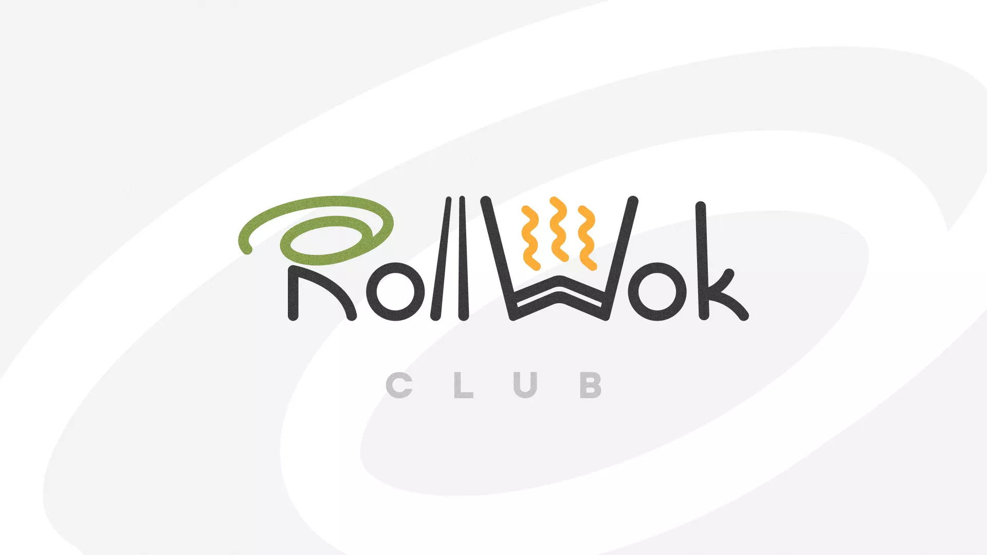 Создание дизайна листовок суши-бара «Roll Wok Club» в Грязовце